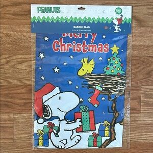 🆕 Peanuts garden flag - Christmas 2025 “Merry Christmas”